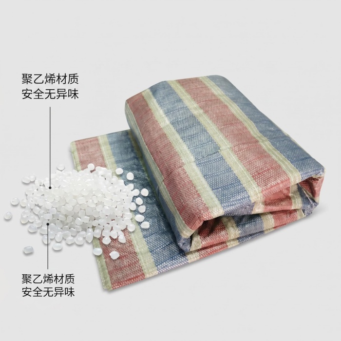 65克2米×100米单膜彩条布